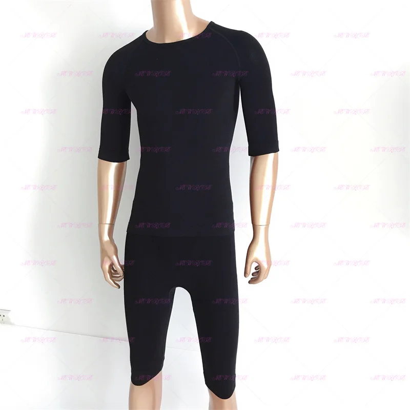 Miha Bodytec Ensemble Vêtements EMS Taille L – Haut + Pantalon Fonctionnel Génération 2019 – Idéal Pour Entraînement Électrostimulation
