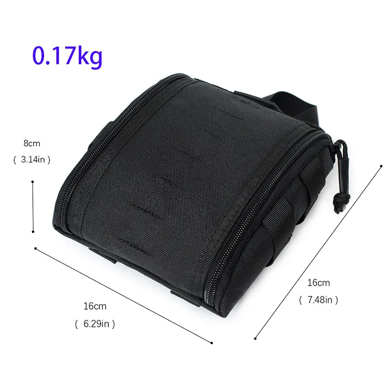 1000D Quick Open First Aid Pouch Multifunctional Outdoor Car MOLLE Waist Mount External Medicine Storage Bag