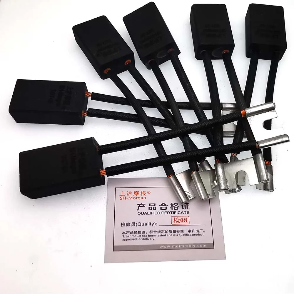 

8Pcs SHMorgan Electric Carbon Brush DC motor carbon brush Z4 series brush D374N 10/12.5X32X40 /50/60/65 Morgan material