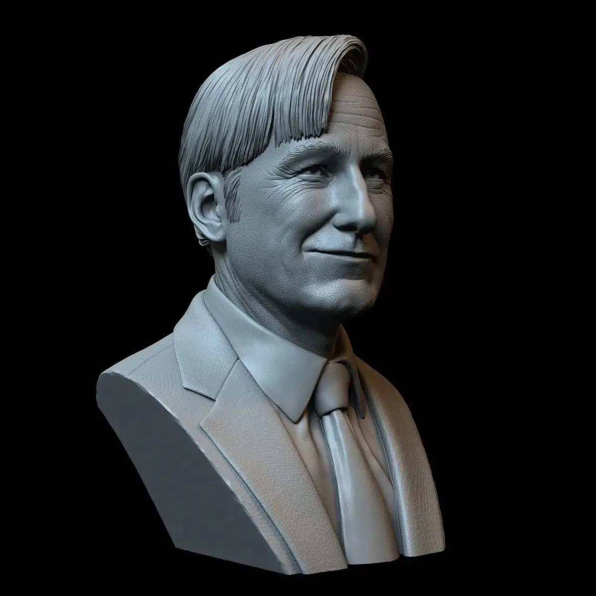 50mm/80mm Bust Model Walter White Saul Pinkman Mike Bust Figurines 3D Printed Miniatures Unassembled and Uncolored Resin Models