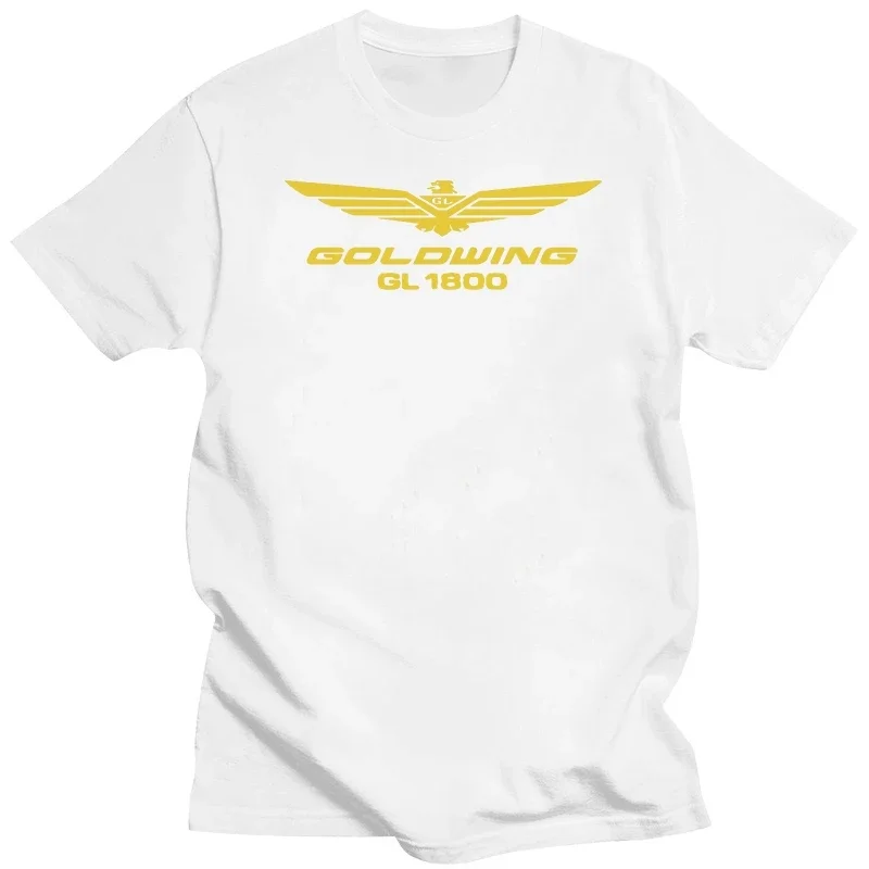 2024 Hot Sales Men\'S Short Sleeve O-Neck Summer Tops Tees T Shirt Japan Motorcycle Hon Goldwing Gl1800 Gl 1800 Black TShirt sale