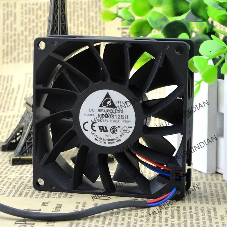 

New 8025 8cm12V 0.6A FFB0812SH Cooling Fan Assembly Kit