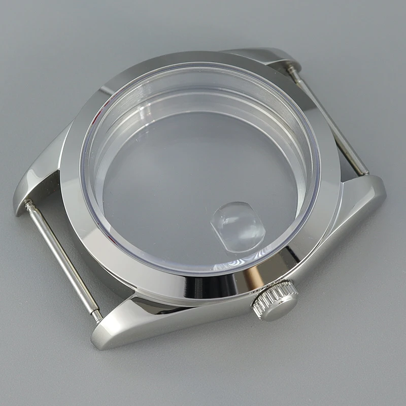 

36mm/39mm Watch Case Sapphire Crystal For DJ SK NH35 NH34 NH36 NH38 Miyota 8215 Movement 28.5mm Dial 316L Stainless Steel Parts