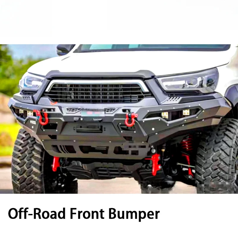 New Heavy Duty Front Bull Bar Bumper Screw-On 4x4 Off Road Exterior Accessories Universal