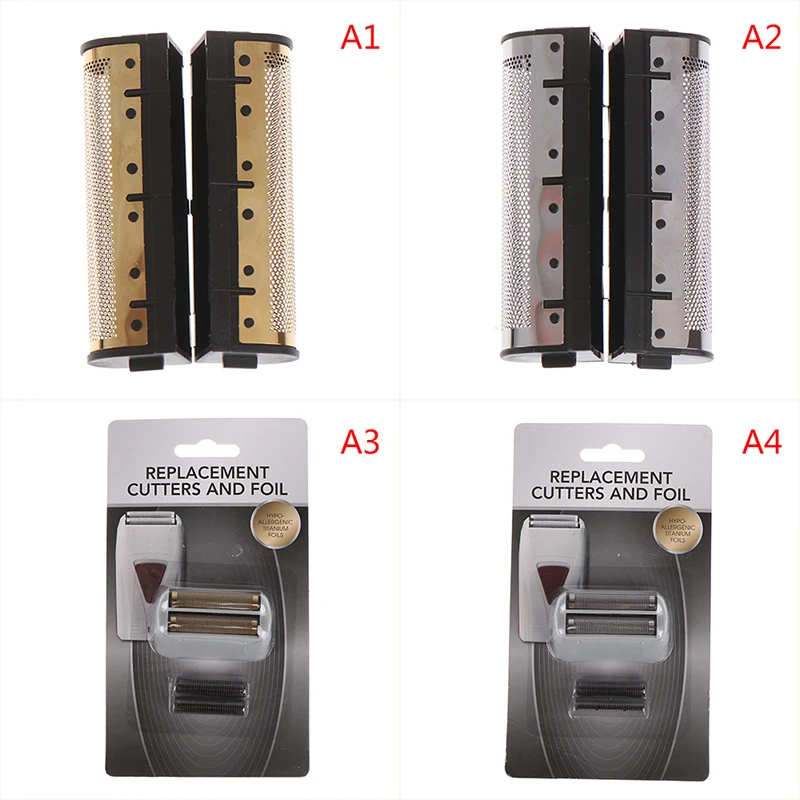 Professional Hair Clipper Replacement 3D Intelligent Floating Shaving Blades Shaver Head Sets For Andis Gold/Sliver
