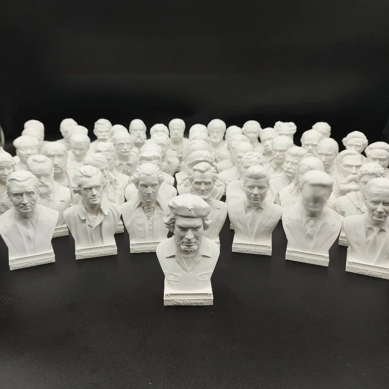 10cm/15cm/25cm Che Guevara Figurine Statue Figurine Model 3D Printed Figurines DIY Coloring PLA Miniatures Decoration Crafts