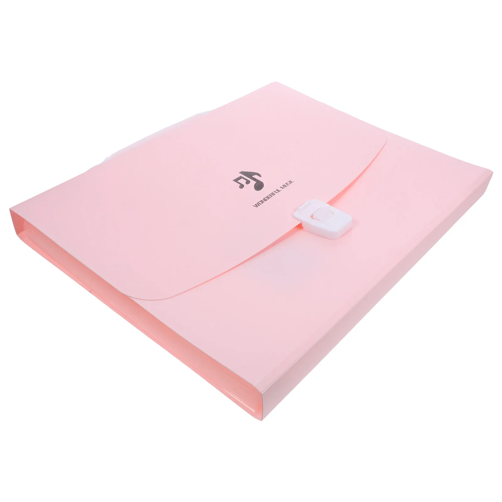 Handheld Accordion File Organizer Multi-Layer Plastic Folder For Documents Portable File Storage Folder Office School Use