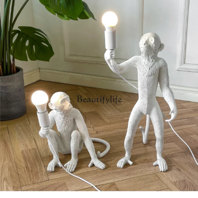 

LJYMonkey Table-Top Decoration Can Glowing Creative Special Decoration Animal Ornaments