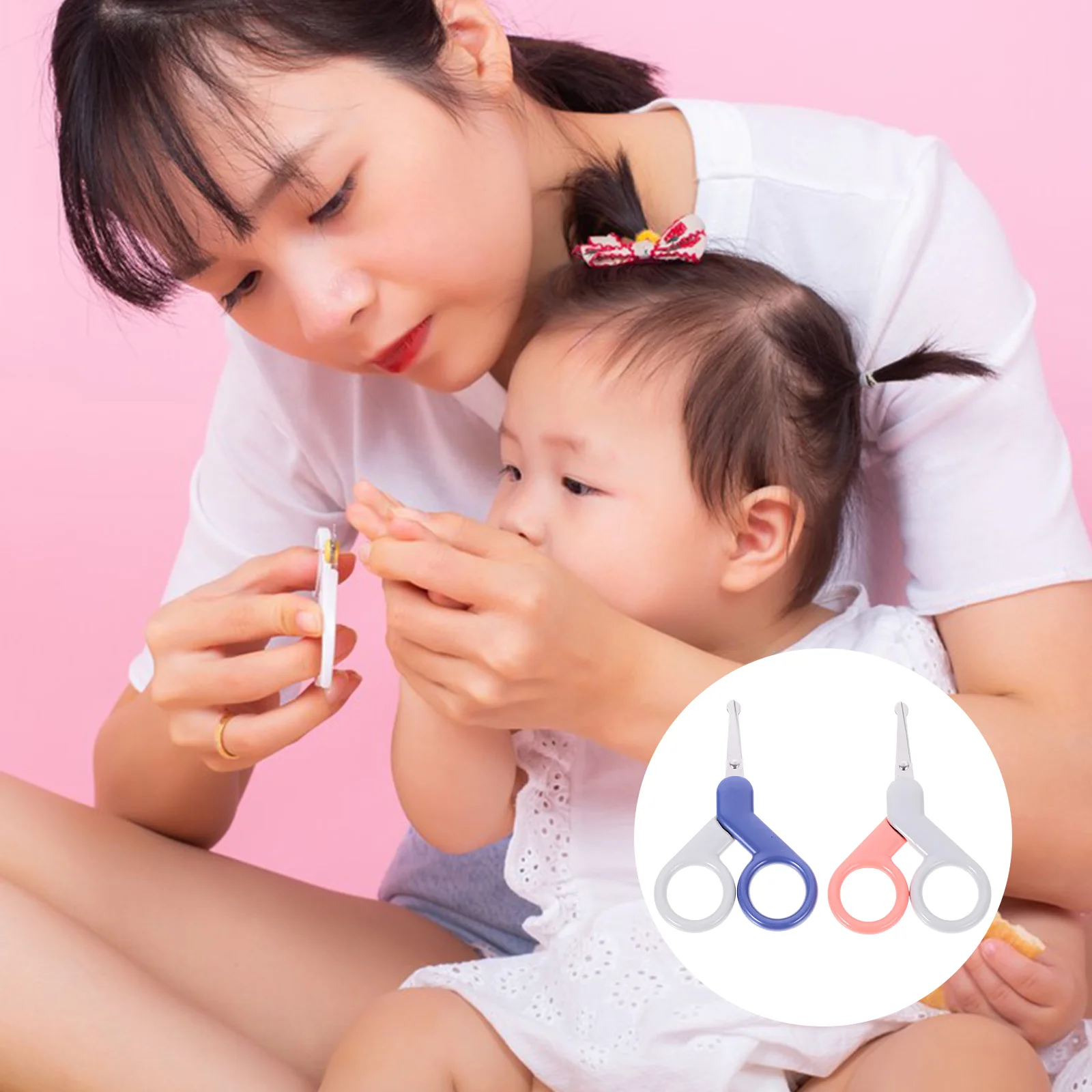 

Детские кусачки для ногтей, детский триммер для ногтей на ногах, инструменты для младенцев из нержавеющей стали, безопасные ножницы, маникюрный резак для новорожденного, подарок