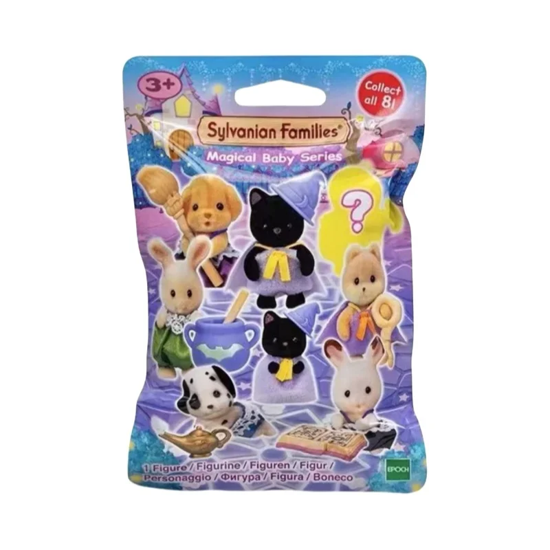 Sylvanian Families Anime Girl Baby Series Magic Club Fruit Ocean Poodle Expedition Kawaii Models Cute Ornament Toy Birthday Gif