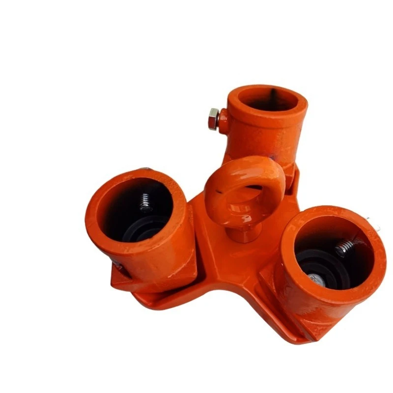 Tripod Hoist Top Cap Lifting Bracket Pulley Hanging‑frame for Rescue Well‑head Triangular Support Accessories