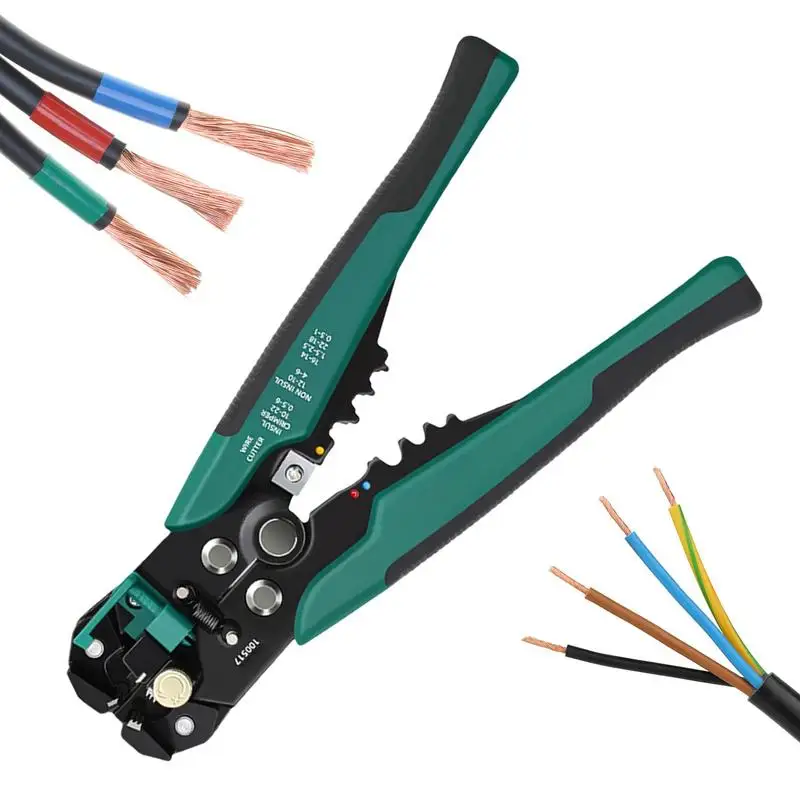 Automatic Wire Strippers Crimping Pliers Multifunctional Stripping Crimping Pliers Terminal Hand Tool Electrical Clamp Tool