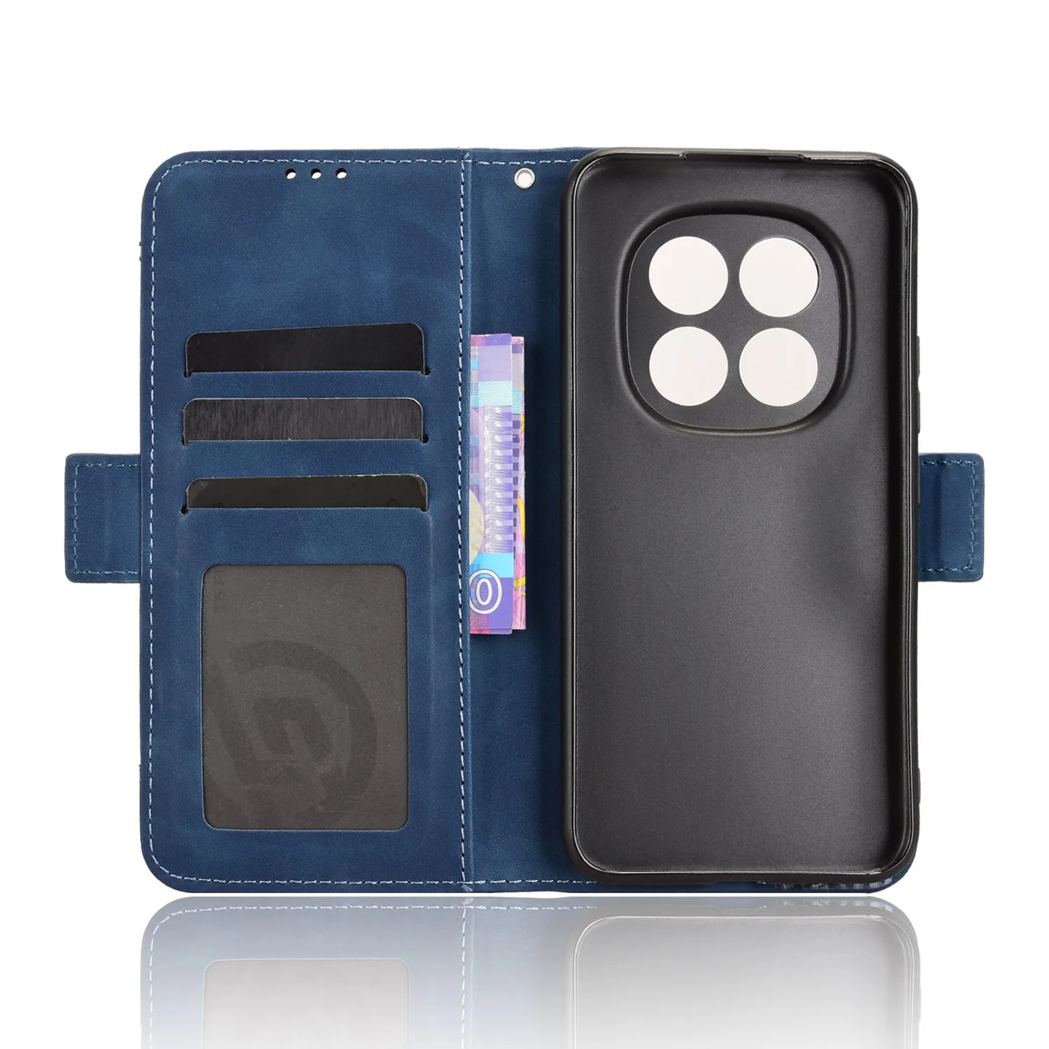 

Leather Wallet Case for Redmi Note 15 Pro 4G, Magnetic Book Flip Cover, Card Photo Holder, Luxury Mobile Phone Cases