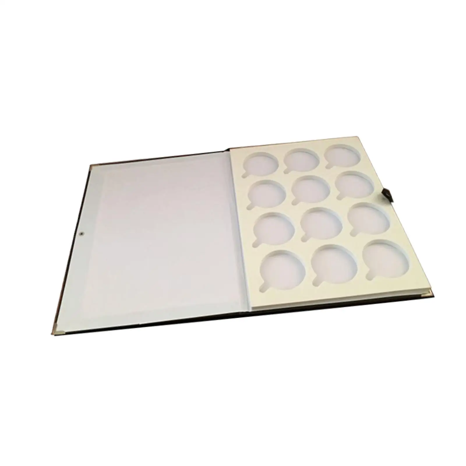 

Держатель для линз очков, коробка для хранения линз, практичный портативный органайзер из искусственной кожи, элегантный футляр для линз солнцезащитных очков