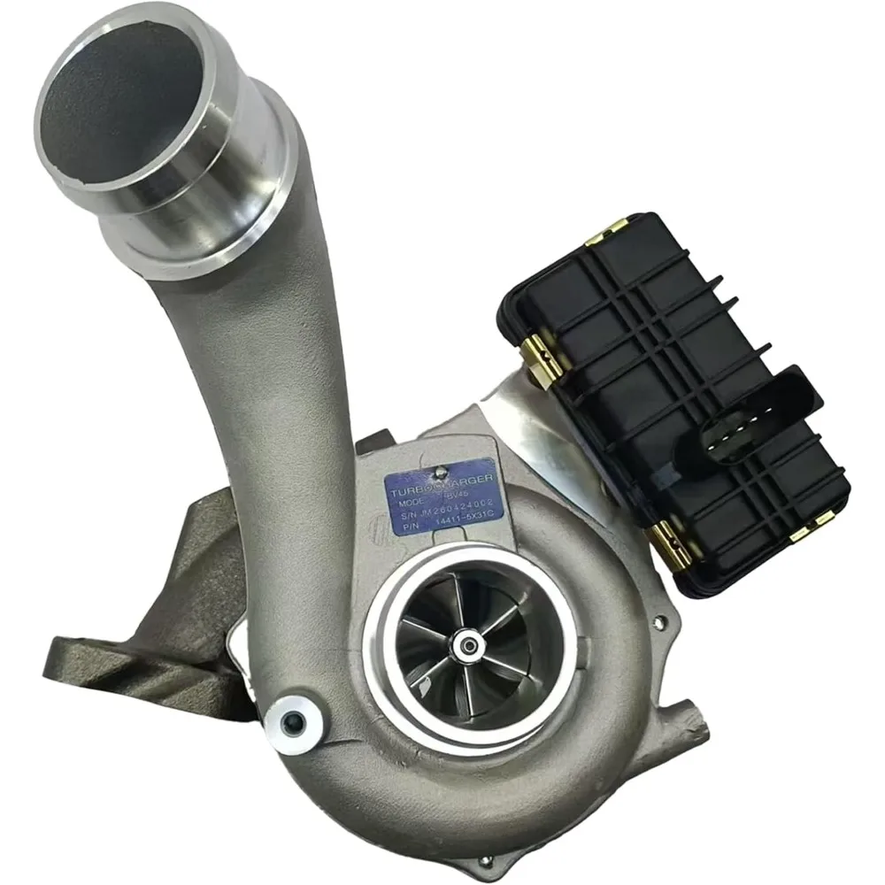 Turbocharger Replacement 14411-5X01A 14411-5X01B 53039880345 For Nissan Navara Pathfinder with 2.5 dCi YD25DDT engine BV45