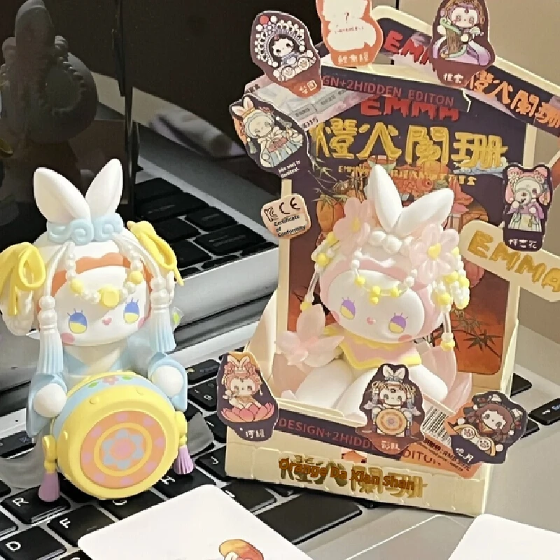 Emma Secret Forest Dim Lights Series ПВХ слепая коробка игрушки Kawaii аниме фигурка-сюрприз Mystery Box куклы подарок на день рождения игрушки