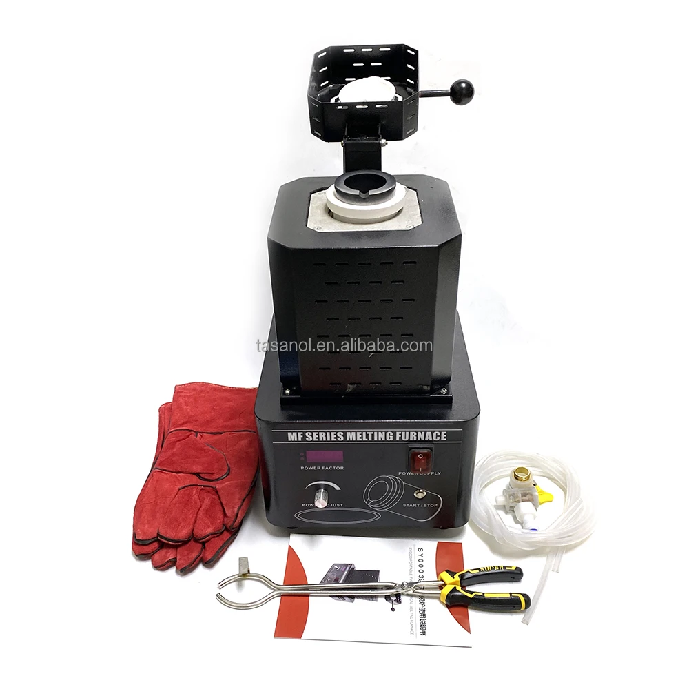 2025 New Jewelry Tools Equipment Jewelry Casting Machine 1kg Mini Induction Melting Furnace