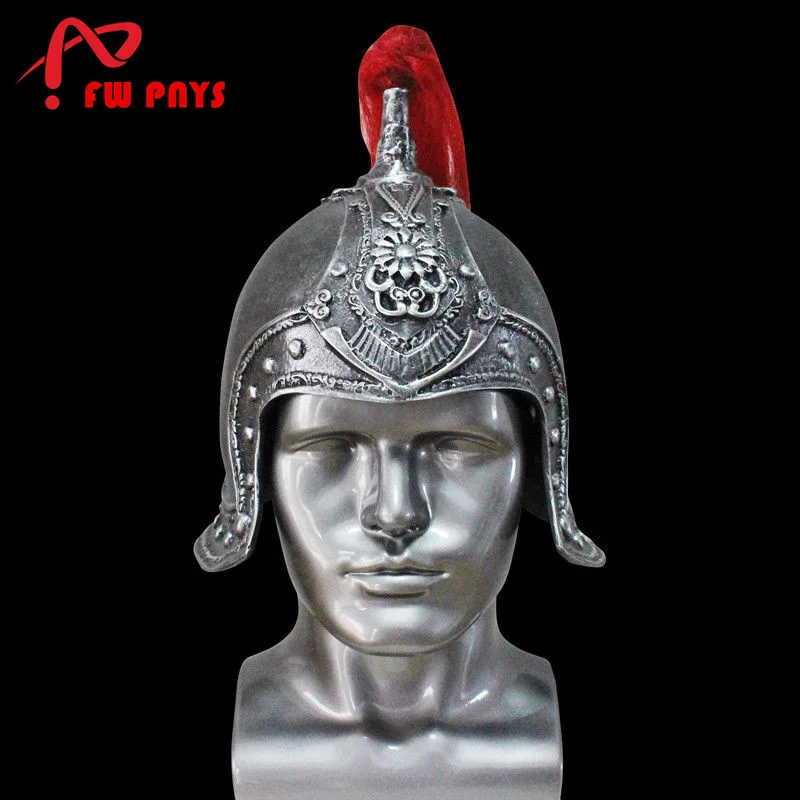 

Винтажная броня из смолы, обычная шляпа для мужчин, китайский древний солдат, головной убор для косплея, забавный праздничный головной убор