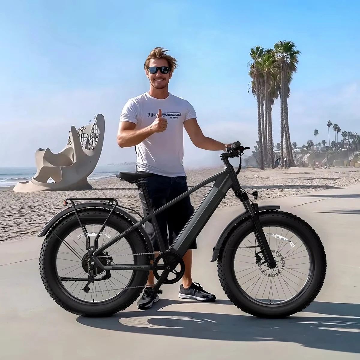 SXLL F612 48 فولت 26 بوصة إطار معدني خفيف الوزن مدينة الدراجة الإلكترونية 1200 واط المحرك 80 كجم المدى 7 سرعات بطارية ليثيوم تصنيف ركاب tir #1