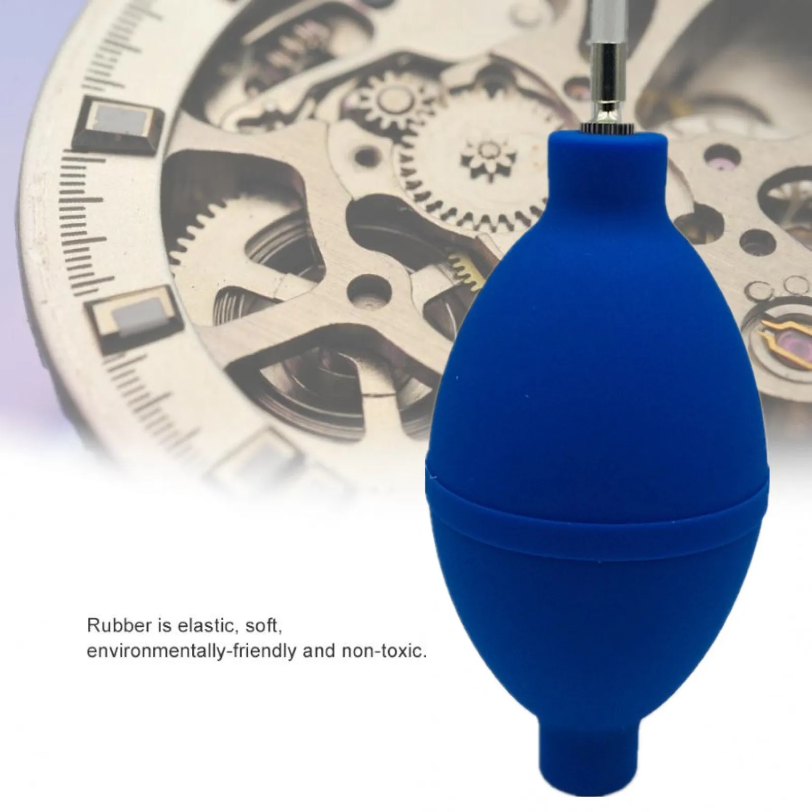 1pc Premium Rubber Dust Blower for Watch Camera Lens, Soft Eco-Friendly Squeeze Bulb Air Pump Cleaner