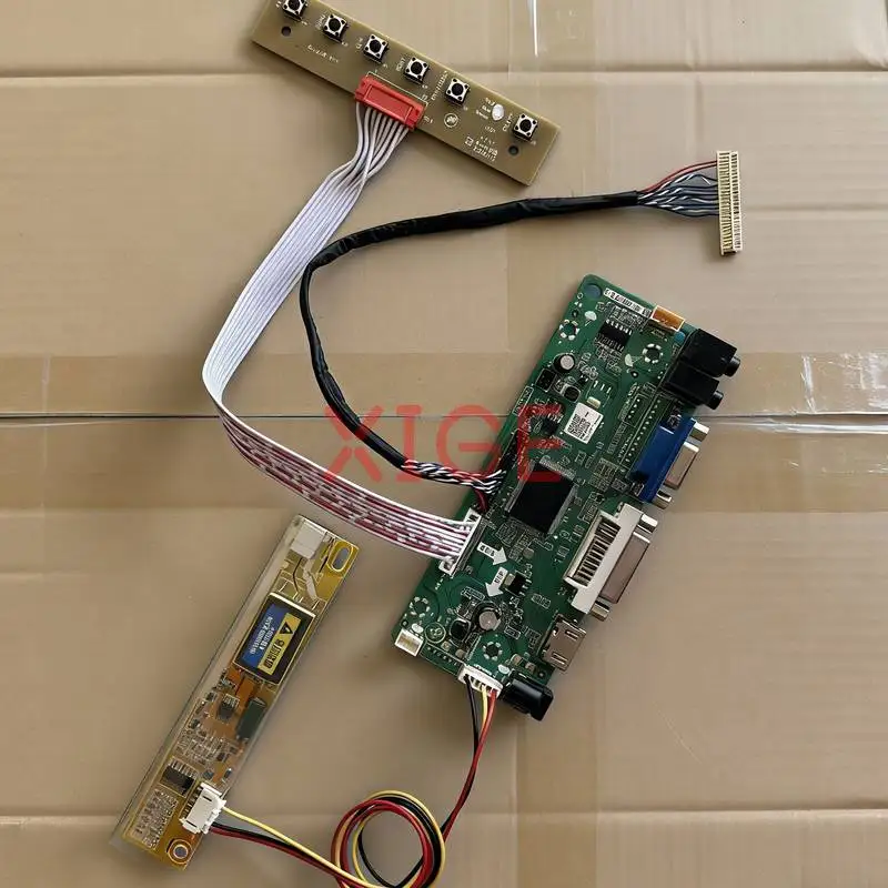 

Плата контроллера дисплея для N154I1 N154I2 N154I5 N154I3 HDMI+DVI+VGA 1280x800 1-CCFL LVDS 30-контактная 1280*800 DIY-комплект