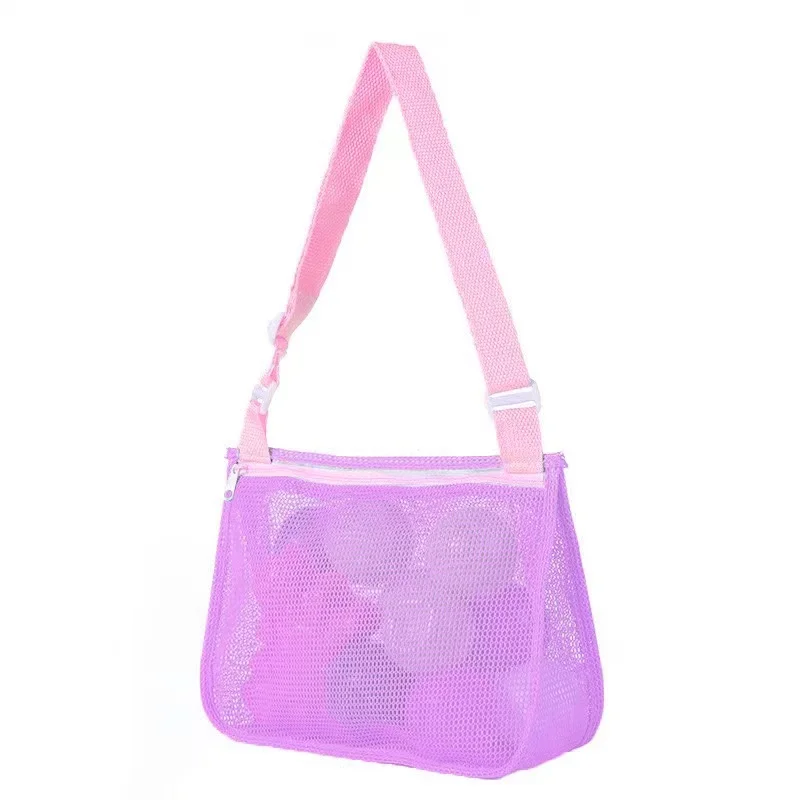 Children's beach net handbags boys shell collection Bag Kids Toy organizer hand bags Baby Toddlers protable ball totes NAB295