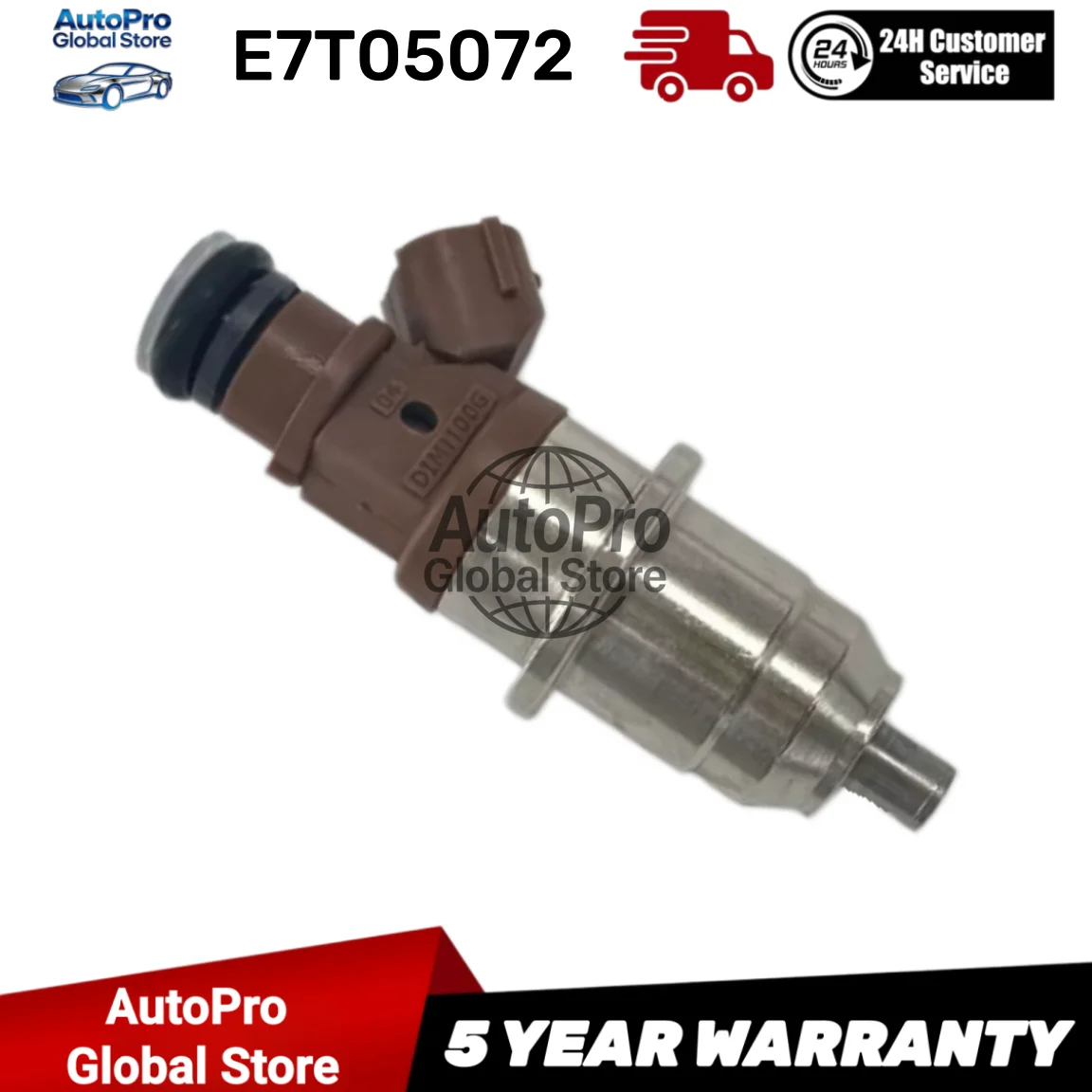 1 Inyector de Combustible E7T05072 MR560553 1465A005 para Mitsubishi Galant VI 2.4, Pajero IO, Space Wagon, Galant H76W, EA3A, Pinin 2.0