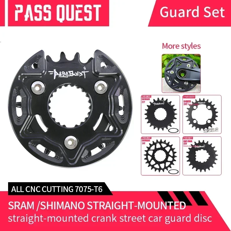 

PASS QUEST-Freestyle Jump Bike, Direct Mounting Cranks for GXP, DUB, BB30, GX, M7100, 7120, 7130, M8100, 8120, 8130, M9100, Stre