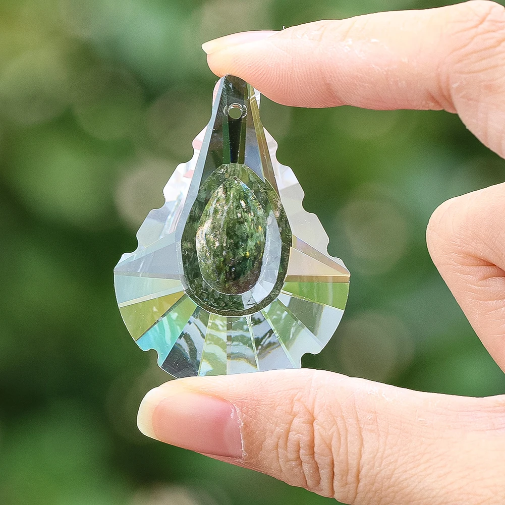 

Chandelier Transparent Water Teardrop Crystal Lighting Accessories Pendants Hanging Ornament DIY Home Wedding Decor Bead Curtain