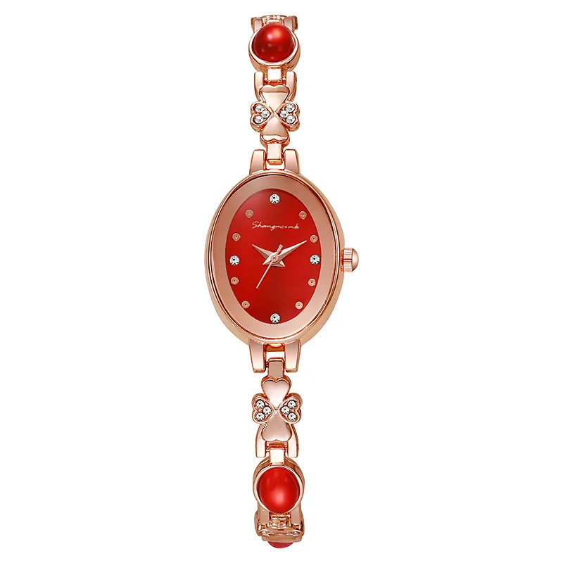 

Live streaming of chalcedony bracelet watches, crown jewelry, fashionable ladies' watches, women's watches, quartz watches