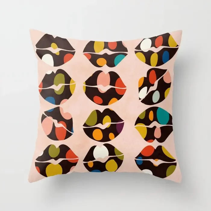 decorative Home pillow case Cushion covers 45*45 nordic 40*40 40x40cm 50x50cm Throw Pillow Cover Abstract Geometric Color Block