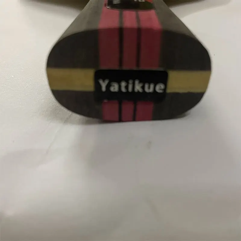 Yatikue Good quality pure wood table tennis racket table tennis blade ping pong racket long handle