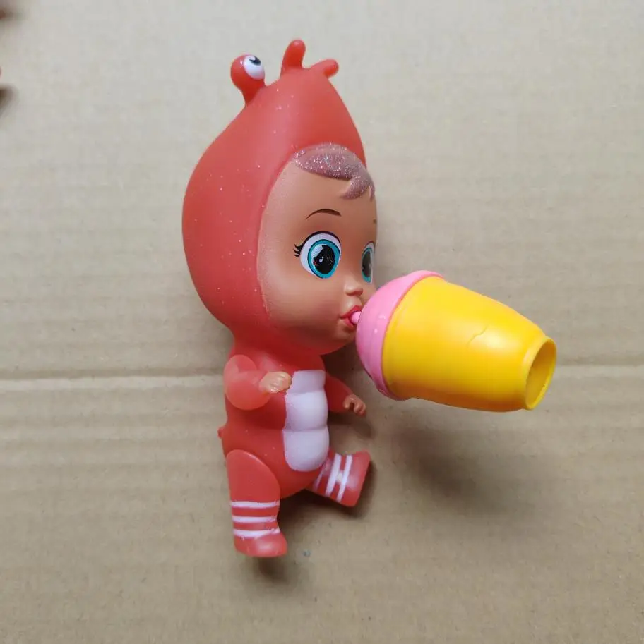 Crybaby płaczą ponownie seria figurki pudełko z niespodzianką winylowa twarz lalka zabawka Crybaby wisiorek ze zwierzątkiem lalka dekoracja torby brelok prezent