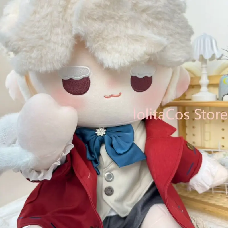 

40cm Identity Ⅴ Frederick Kreiburg Composer Sitting Plush Doll Cosplay Dress Up Toys Cotton Figure Birthday Gift Christmas