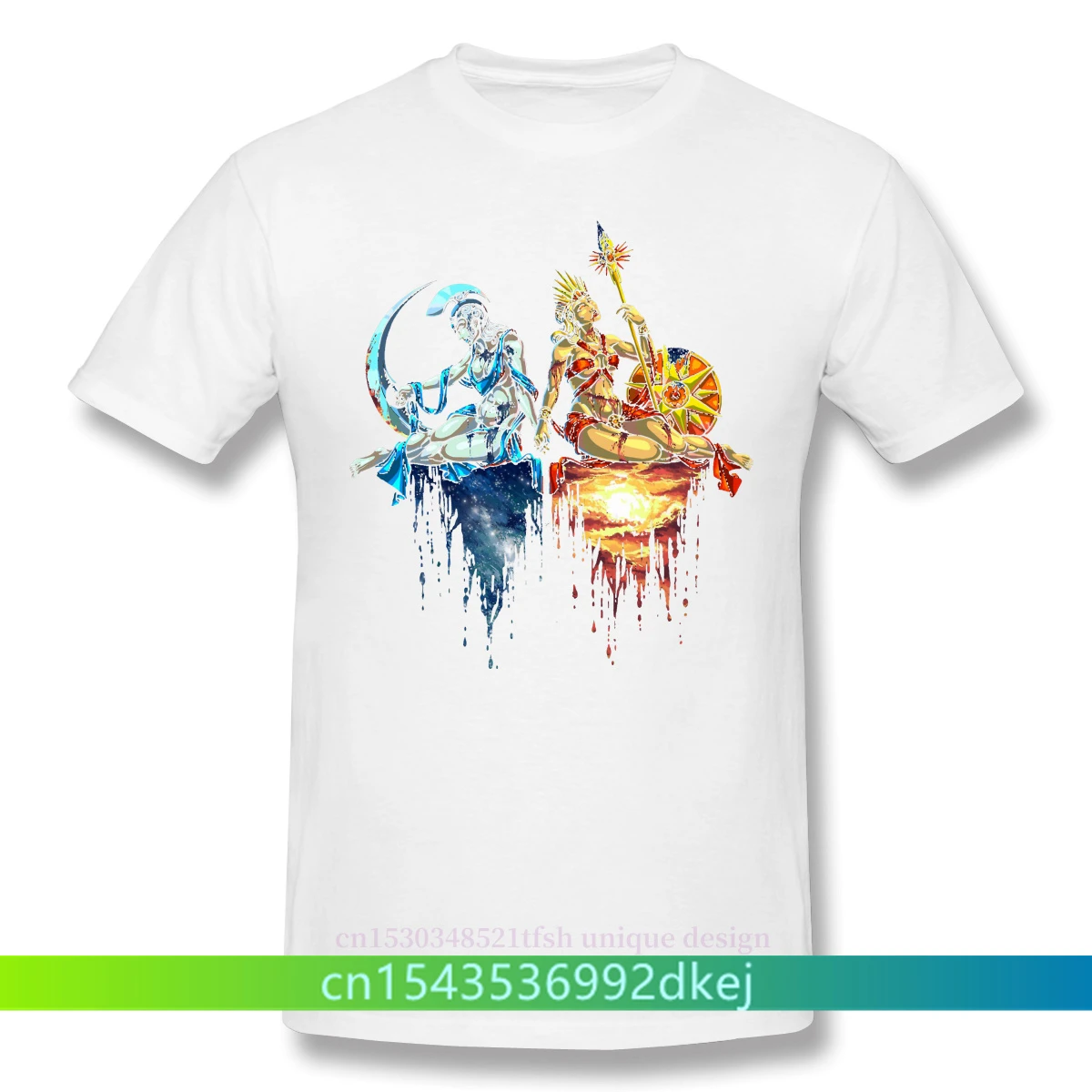 

Fashion Lunaris Solaris Clothes Design Path of Exile Action Games Power Dark Cotton Camiseta Men T-ShirtF