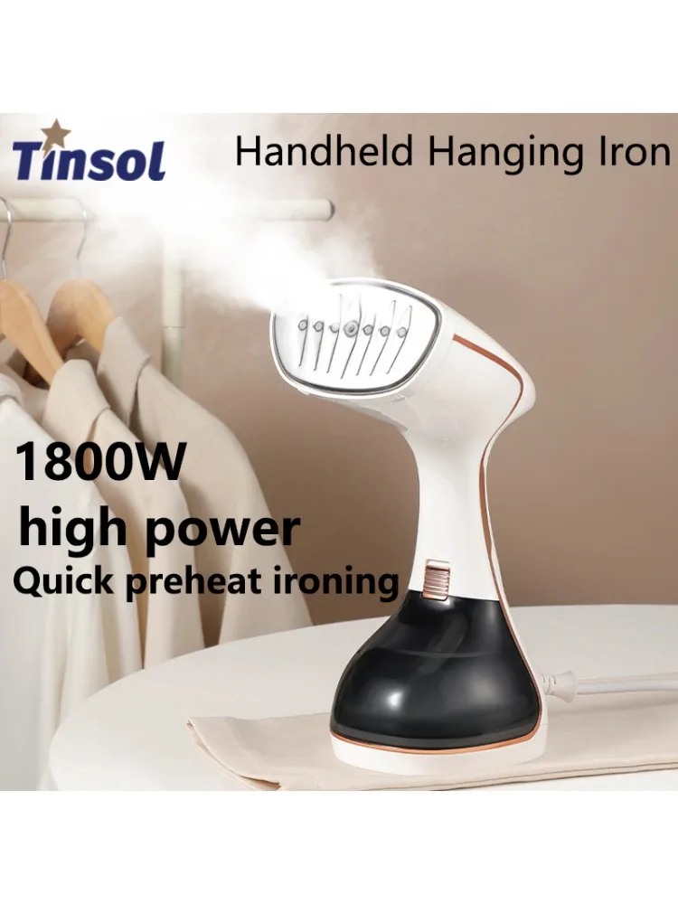 1800W Handheld Stoom Opknoping Strijkijzer Touchscreen Controle 15 Seconden Snel Verwarmen 320 Ml Draagbare Thuis Kleine Stof kleding Stoomboot - afbeelding 2
