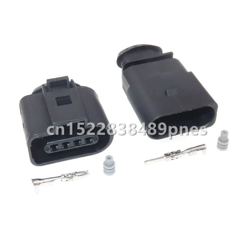 

4 Pole 1.5mm Auto Intake Pressure Sensor Socket Wiper Motor Connector 1J0973804 1J0973704 For VW Volkswagen Skoda Audi