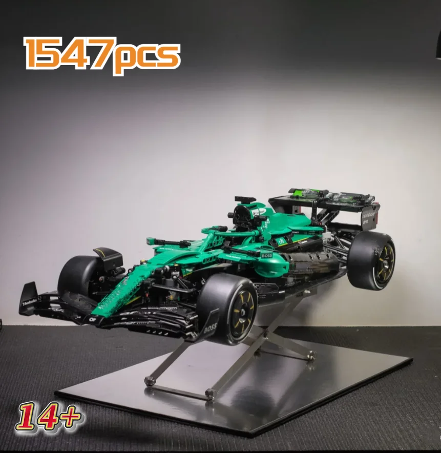 modello-di-auto-da-corsa-f1-aston-track-amr25-in-blocchi-da-costruzione-giocattolo-puzzle-regalo-di-compleanno-e-natale