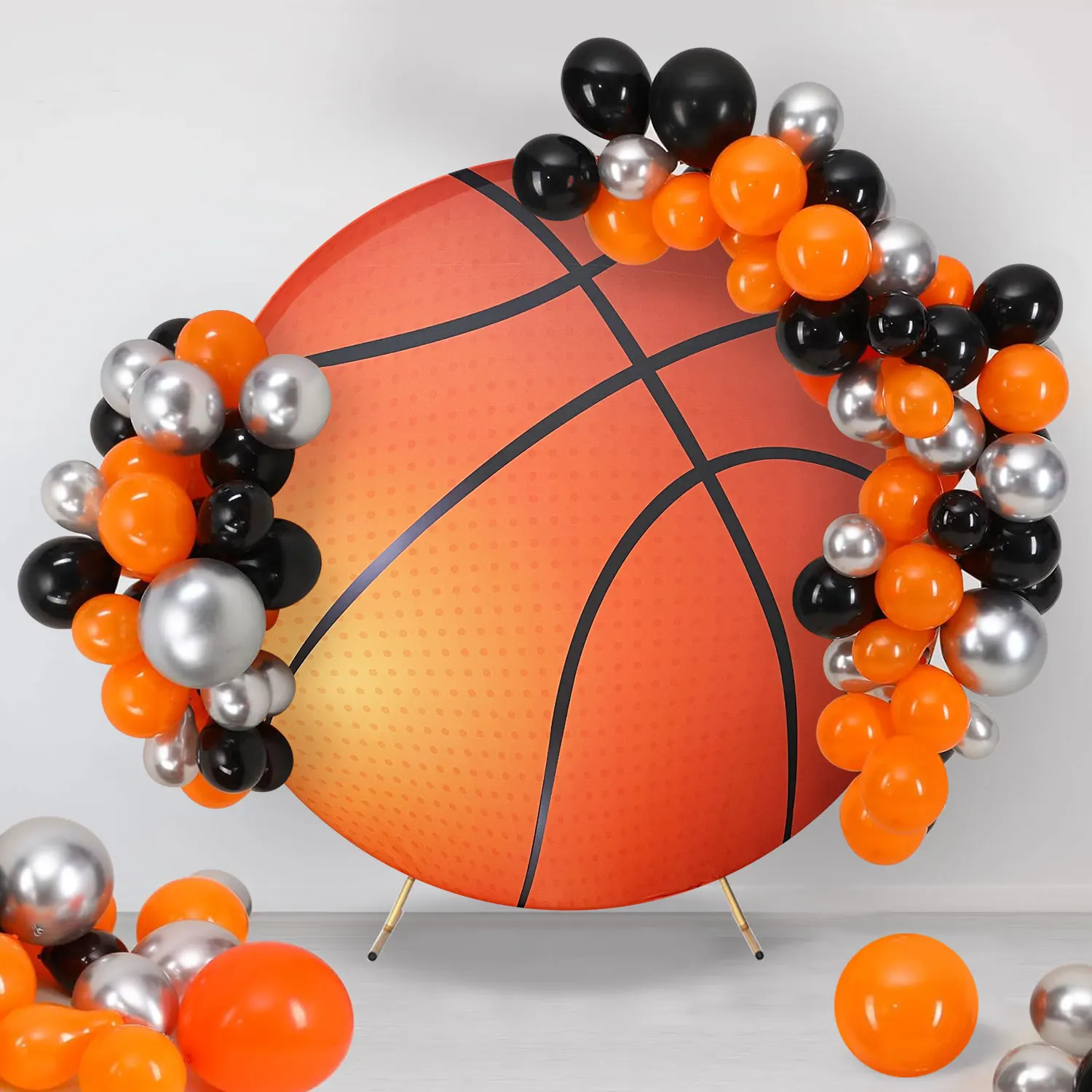 6ft Round Spandex Basketball B - đánh giá và giá Photography Sport