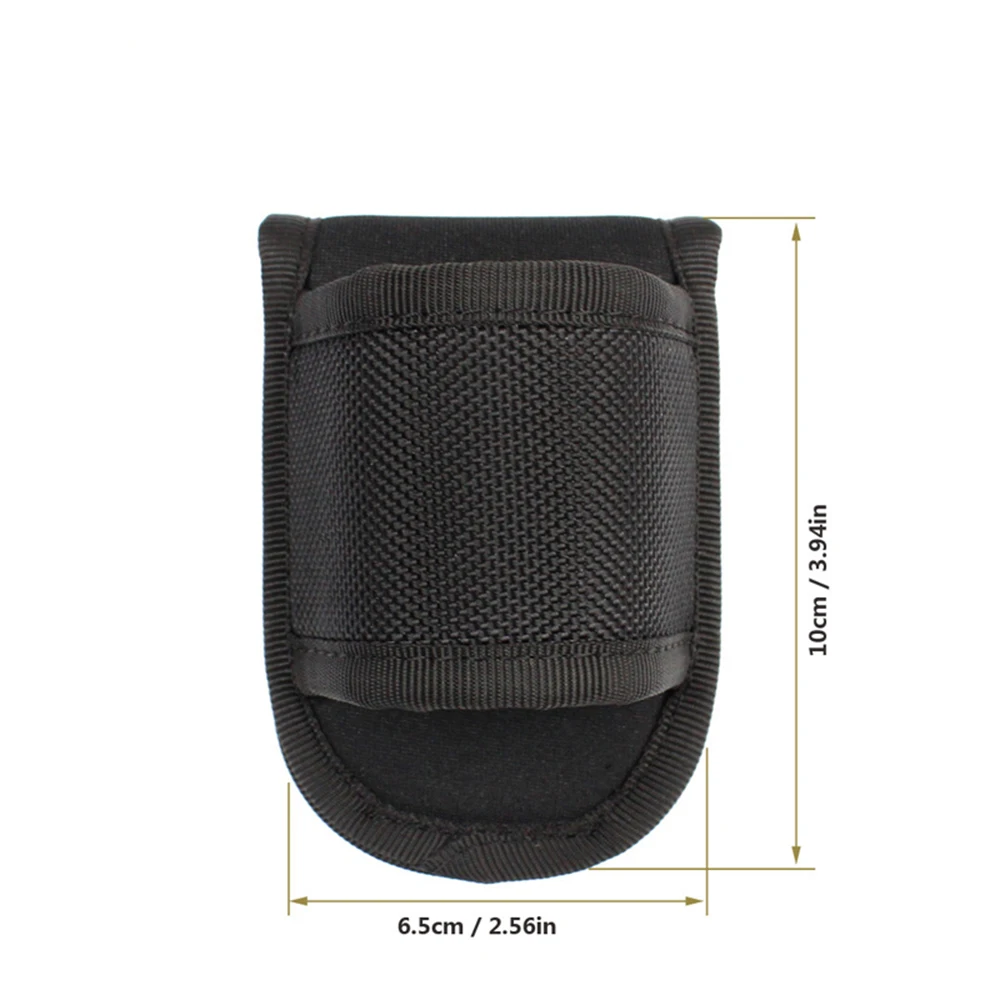 Soporte de linterna táctica compacto MOLLE 1680D para cinturón
