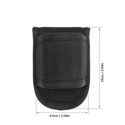 Soporte de linterna táctica compacto MOLLE 1680D para cinturón