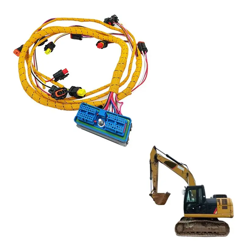 Picture 3: Well 260-5542 2605542 New Engine Wiring Harness For CAT C6.6 Engine 320D 323D 963D 924H
