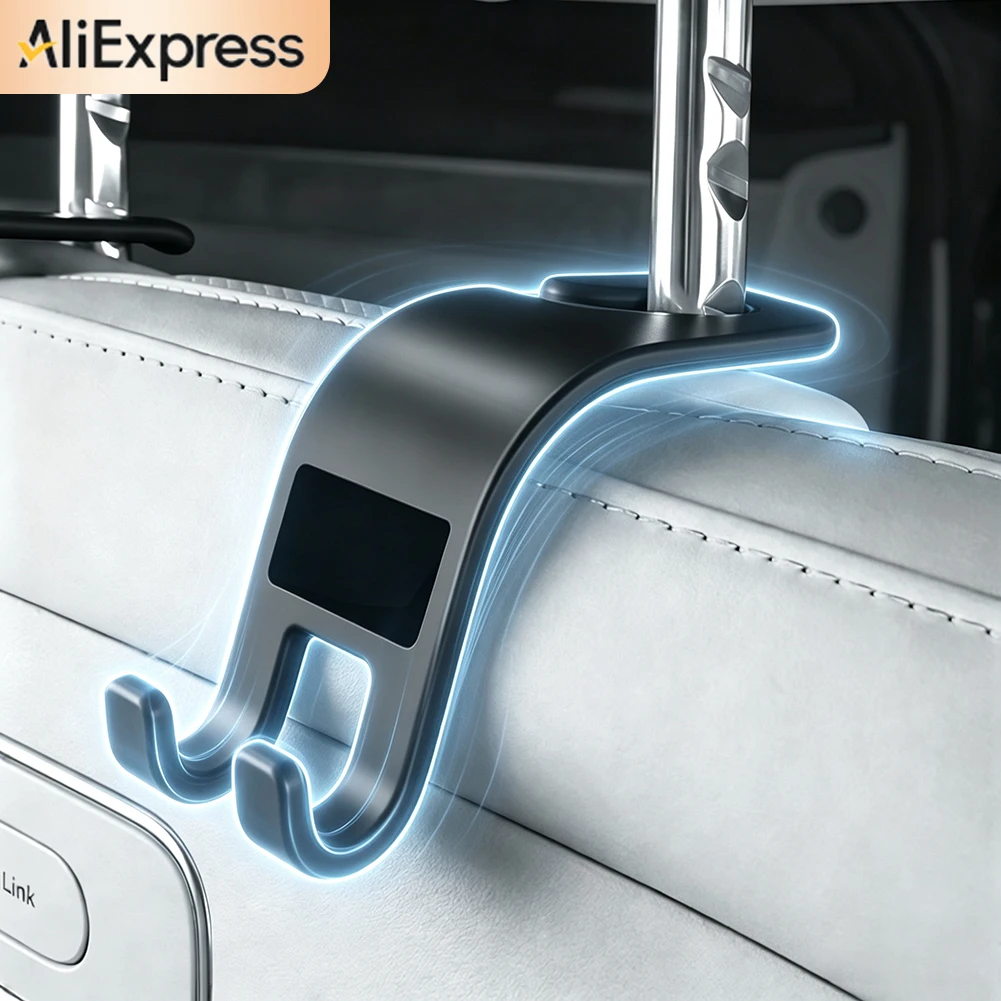 1/2Pcs Car Seat Back Hook Storage Organizer Hook Accessories For Lincoln Nautilus Corsair Aviator Navigator Zephyr Z Continental