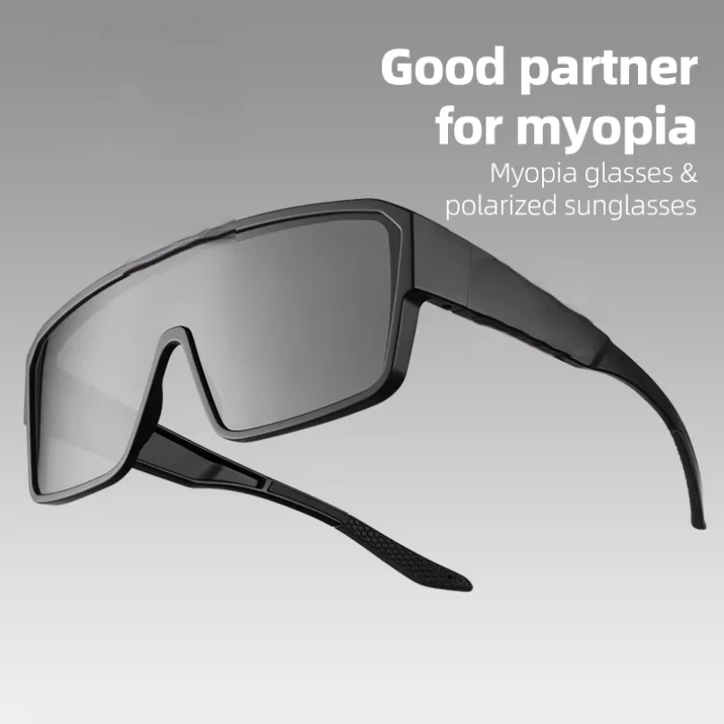 

Cycling Sunglasses Polarized UV Protection Set Glasses Frame for Myopia Glasses Running Fishing Cyling Goggles