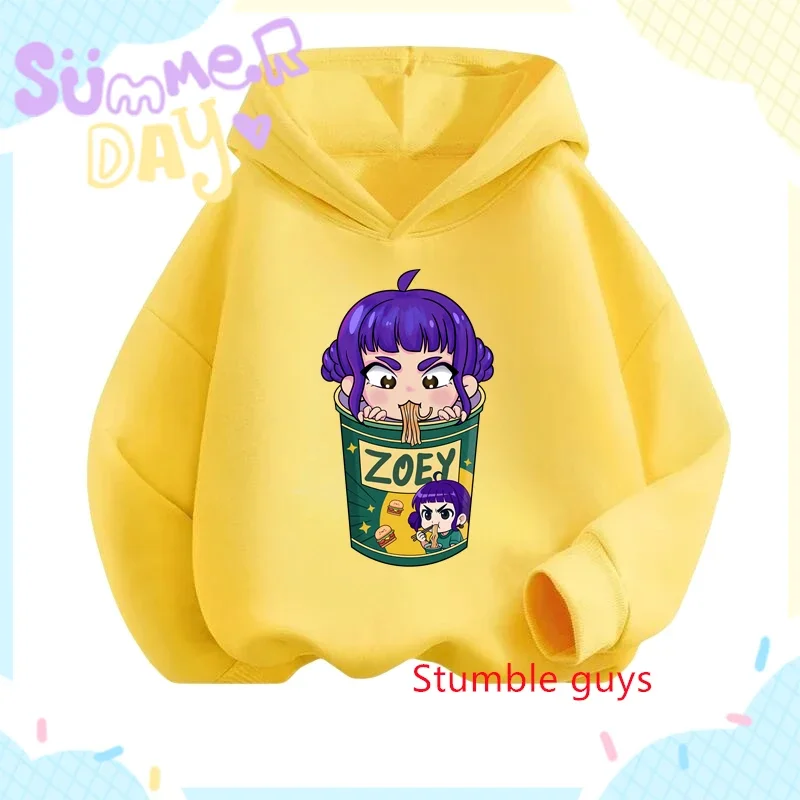 

Girls Kpop Demon Hunters Anime Hoodie Autumn Rumi Warm Soft Daily Wear Sweet Print Hooded Sweatshirt