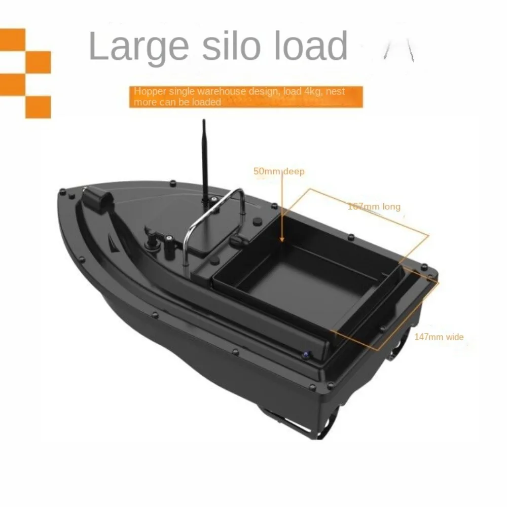 

2024 500M RC Nest Bait Boat Large Waterproof RC Fishing Boat Remote Control Smart Remote Control Nesting Boat