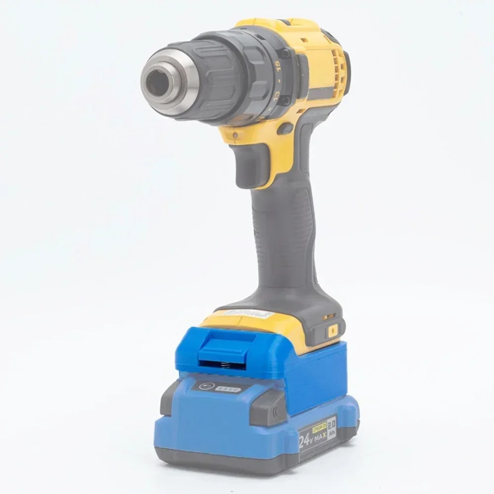 Imagem -04 - Adaptador para Bateria de Lítio Kobalt 24v Convertido para Conversor de Ferramentas sem Fio Dewalt 18v Não Inclui Ferramentas e Bateria