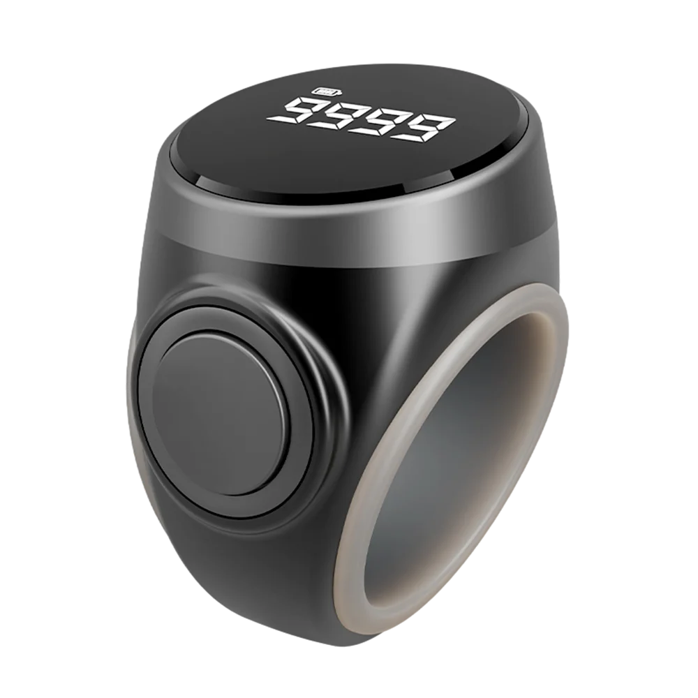 OLED Digitaler Smart Zikr Ring Zähler Bluetooth App Tasbih Zählgerät für Muslimische Gebetszeiten Typ-C Ladeanschluss – Detail 13
