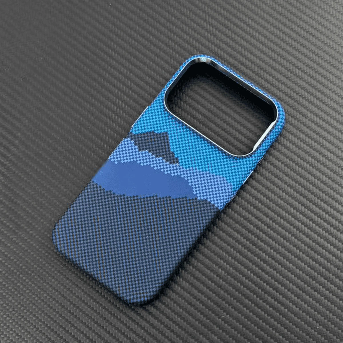 Magnetyczne etui z teksturą włókna węglowego do iPhone'a 17 Pro Max 17Pro Air Ultracienkie, ze stopu, z ochroną obiektywu, z obsługą ładowania bezprzewodowego Magsafe, twarde etui PC — zdjęcie produktu 6