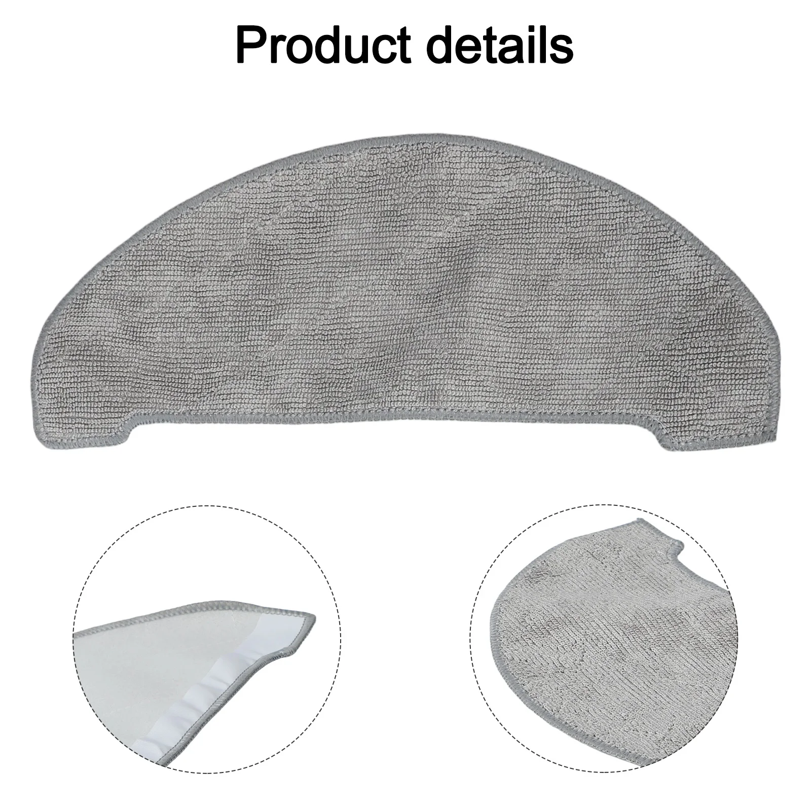 

5 Microfiber Mop Cloths Compatible with For T10+ Robot Vacuum Cleaner Excellent for Cleaning and Floor Protection